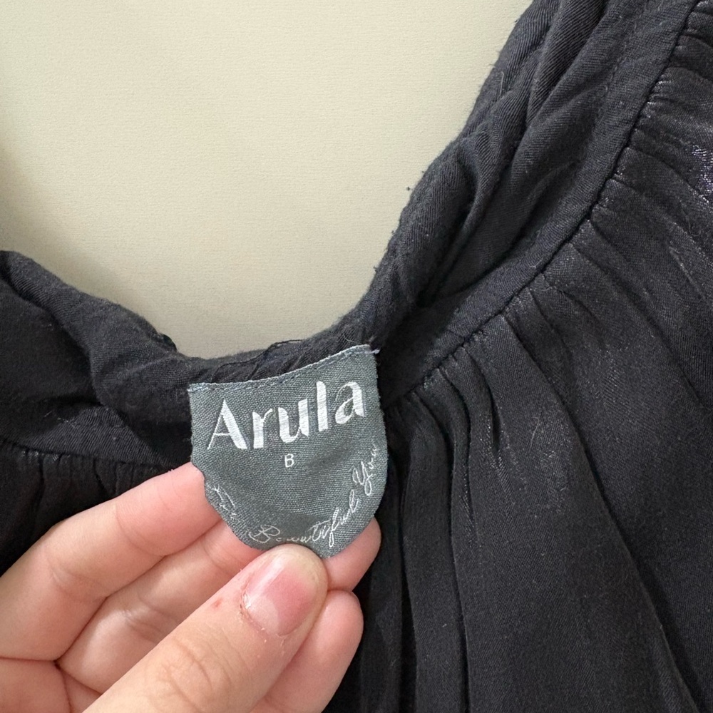 Arula Black Blouse